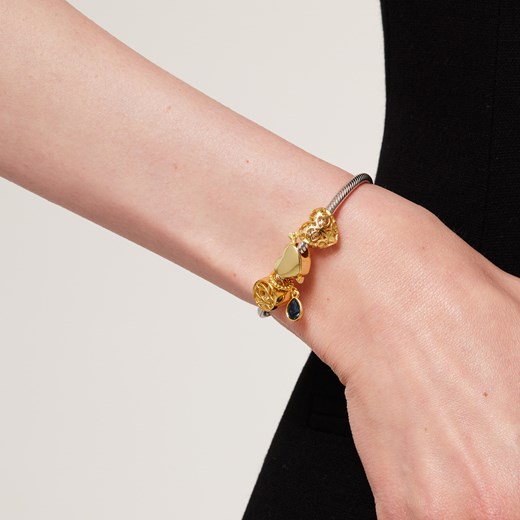 Bransoletka srebrna - kulka - Dots One Size YES.pl