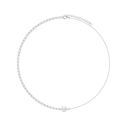 Naszyjnik srebrny z perłą - Pearls ze sklepu YES.pl w kategorii Naszyjniki - zdjęcie 163626631