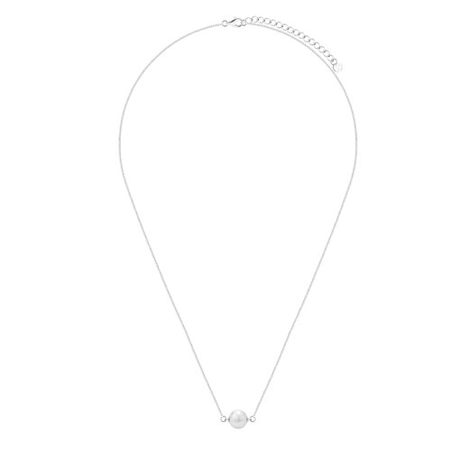 Naszyjnik srebrny z perłą - Pearls ze sklepu YES.pl w kategorii Naszyjniki - zdjęcie 163626633