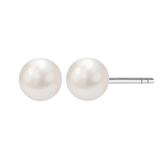 Kolczyki srebrne z perłami - Pearls ze sklepu YES.pl w kategorii Kolczyki - zdjęcie 163627722