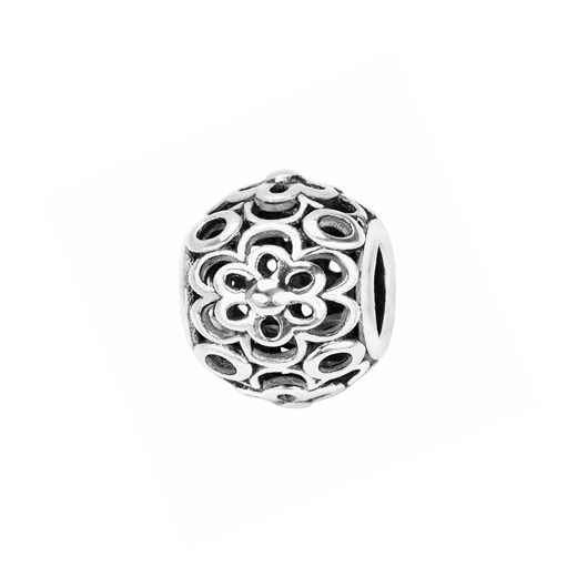 Beads srebrny - kwiaty - Dots ze sklepu YES.pl w kategorii Zawieszki - zdjęcie 163627971