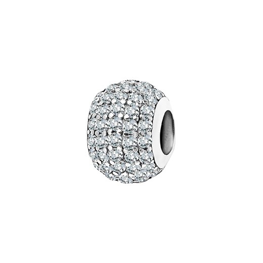 Beads srebrny z cyrkoniami - Dots ze sklepu YES.pl w kategorii Zawieszki - zdjęcie 163627990