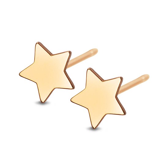 Kolczyki złote- gwiazdy - Mini ze sklepu YES.pl w kategorii Kolczyki - zdjęcie 163629611