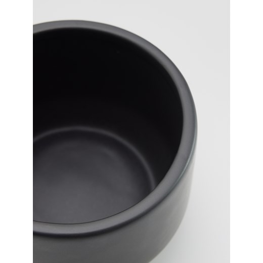 Reserved - Ceramiczny pojemnik z pokrywką - czarny Reserved ONE SIZE Reserved