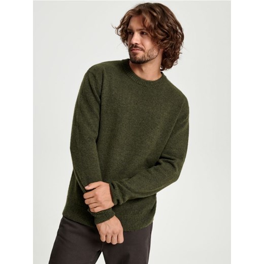 Sinsay - Sweter - zielony ze sklepu Sinsay w kategorii Swetry męskie - zdjęcie 163632131