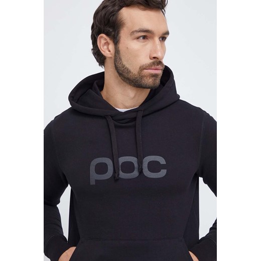 Bluza męska POC czarna z napisami