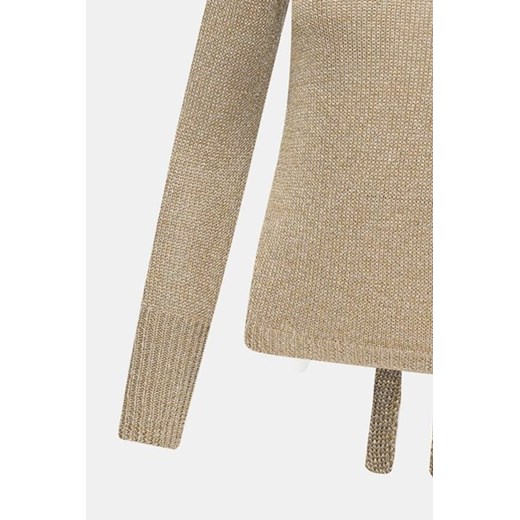 Sweter damski Stefanel casualowy z golfem 