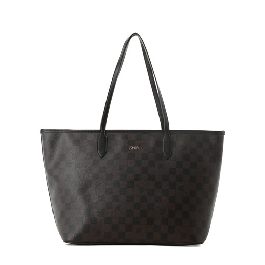 JOOP! Damska torba shopper Kobiety Sztuczna skóra brązowy wzorzysty ze sklepu vangraaf w kategorii Torby Shopper bag - zdjęcie 163649311