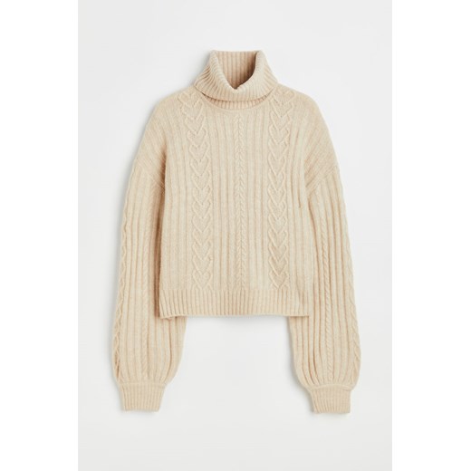 Sweter damski H & M z golfem