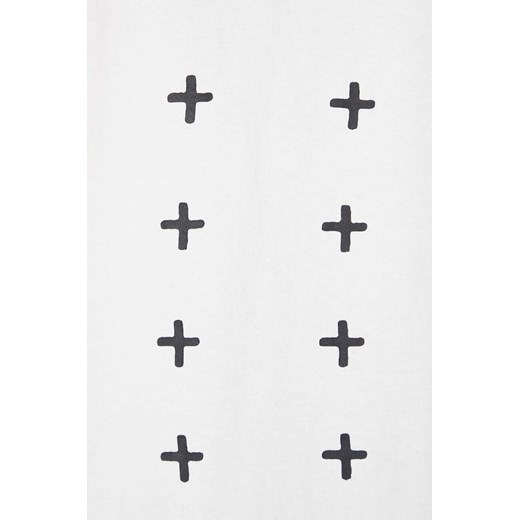 KSUBI t-shirt bawełniany męski kolor biały z nadrukiem Ksubi XL ANSWEAR.com