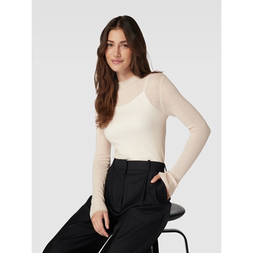 Sweter z dzianiny z efektem prążkowania Marc Cain 42 Peek&Cloppenburg