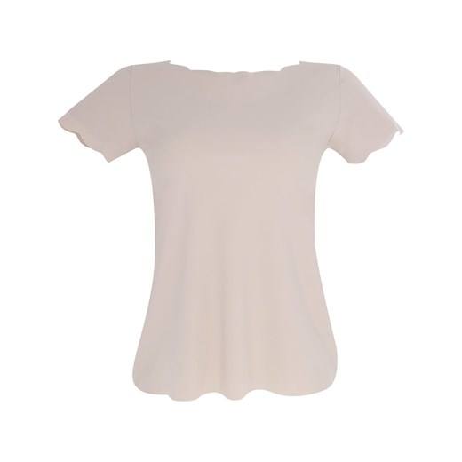 COTONELLA Koszulka w kolorze beżowym ze sklepu Limango Polska w kategorii Bluzki damskie - zdjęcie 163666680