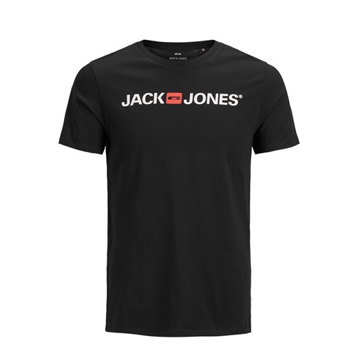 Jack &amp; Jones Koszulka &quot;JJECORP&quot; w kolorze czarnym ze sklepu Limango Polska w kategorii T-shirty męskie - zdjęcie 163666840