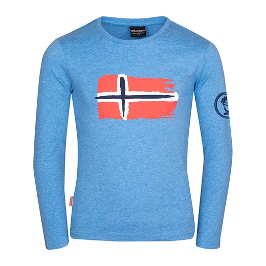 Trollkids Koszulka funkcyjna &quot;Oslo&quot; w kolorze niebieskim ze sklepu Limango Polska w kategorii T-shirty chłopięce - zdjęcie 163667314