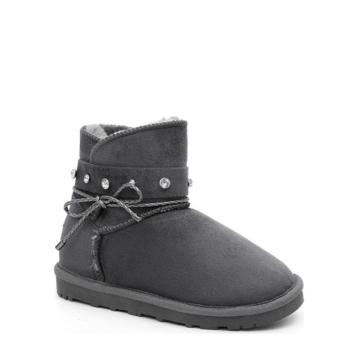 ISLAND BOOT Botki zimowe "Cristinette" w kolorze antracytowym Island Boot 35 Limango Polska okazyjna cena