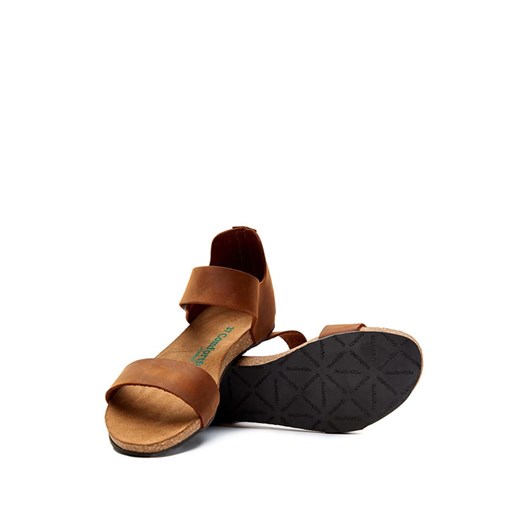 Comfortfusse Skórzane sandały w kolorze brązowym Comfortfusse 40 okazyjna cena Limango Polska