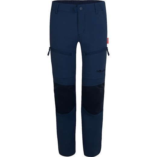Trollkids Spodnie trekkingowe Zipp-Off &quot;Nordfjord&quot; - Regular fit - w kolorze granatowym ze sklepu Limango Polska w kategorii Spodnie chłopięce - zdjęcie 163668981