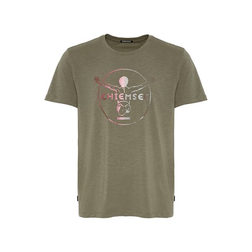 Chiemsee Koszulka &quot;Oscar&quot; w kolorze khaki ze sklepu Limango Polska w kategorii T-shirty męskie - zdjęcie 163671441
