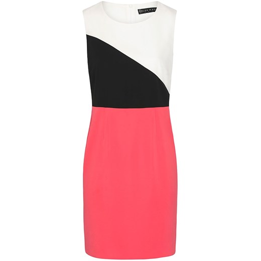 Bleu d&apos;Azur Sukienka &quot;Dubai&quot; w kolorze różowo-czarno-białym ze sklepu Limango Polska w kategorii Sukienki - zdjęcie 163672654