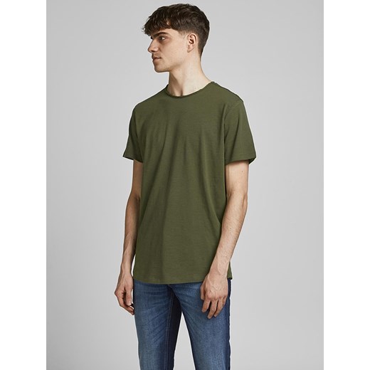 Jack &amp; Jones Koszulka &quot;Basher&quot; w kolorze khaki Jack & Jones XXL okazja Limango Polska