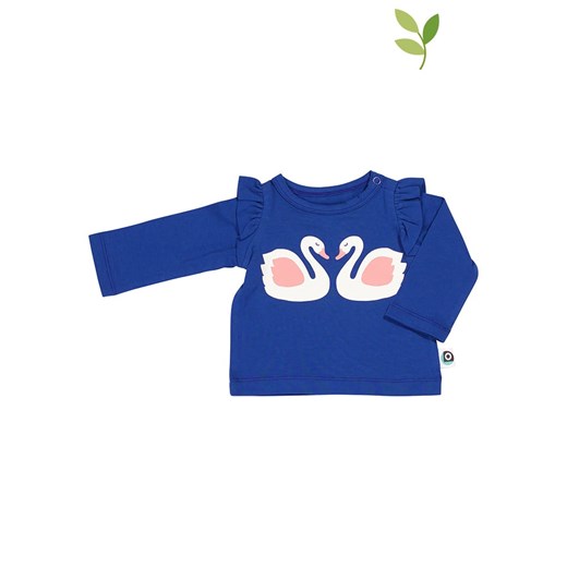 ONNOLULU Koszulka &quot;Swan&quot; w kolorze niebieskim ze sklepu Limango Polska w kategorii Kaftaniki i bluzki - zdjęcie 163673394