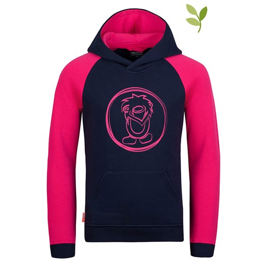 Trollkids Bluza &quot;Stavanger&quot; w kolorze granatowo-różowym ze sklepu Limango Polska w kategorii Bluzy dziewczęce - zdjęcie 163675211
