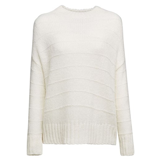 ESPRIT Sweter w kolorze białym ze sklepu Limango Polska w kategorii Swetry damskie - zdjęcie 163675220