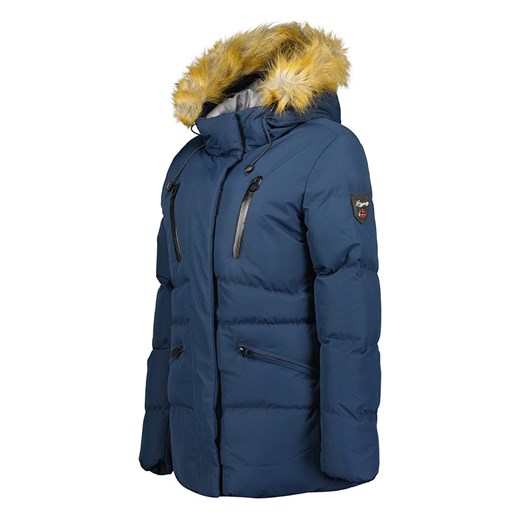 Geographical Norway Kurtka zimowa &quot;Crown&quot; w kolorze niebieskim Geographical Norway M Limango Polska wyprzedaż