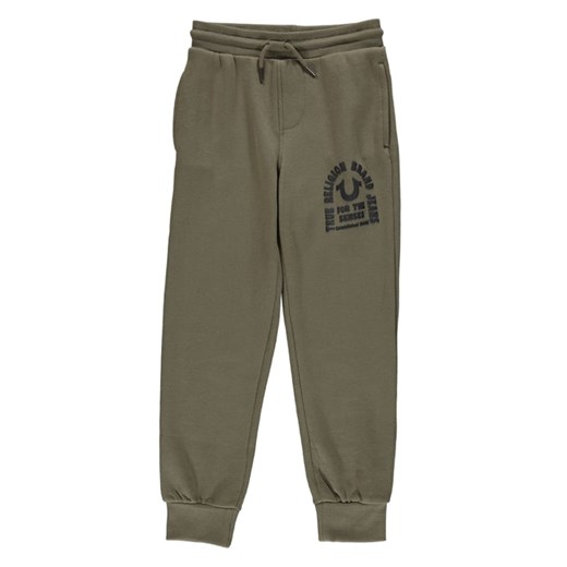 True Religion Spodnie dresowe &quot;TRBJ Jogger&quot; w kolorze khaki ze sklepu Limango Polska w kategorii Spodnie chłopięce - zdjęcie 163678241