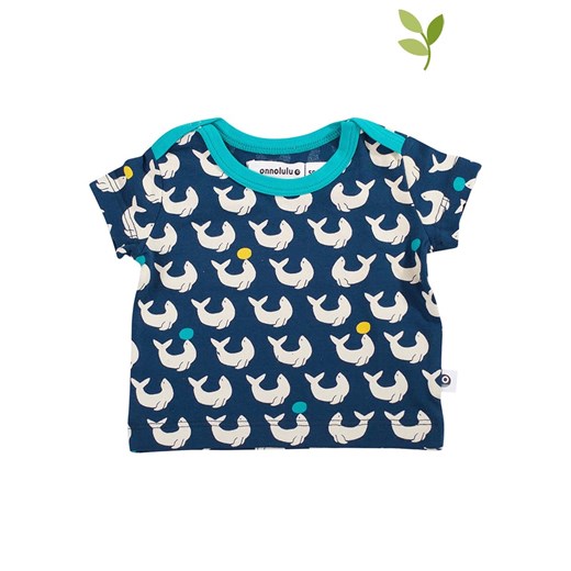 ONNOLULU Koszulka &quot;Theo Seal&quot; w kolorze ciemnozielonym ze sklepu Limango Polska w kategorii Koszulki niemowlęce - zdjęcie 163680670