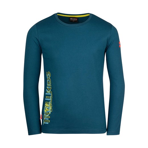 Trollkids Koszulka &quot;Stavanger&quot; w kolorze morskim ze sklepu Limango Polska w kategorii T-shirty chłopięce - zdjęcie 163681943