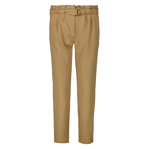 Garcia Spodnie w kolorze beżowym ze sklepu Limango Polska w kategorii Spodnie damskie - zdjęcie 163682354