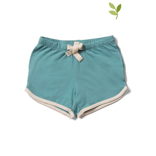 Little Green Radicals Szorty dresowe w kolorze błękitnym ze sklepu Limango Polska w kategorii Spodenki dziewczęce - zdjęcie 163685871