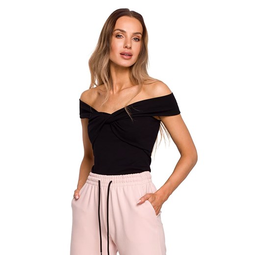 made of emotion Top w kolorze czarnym ze sklepu Limango Polska w kategorii Bluzki damskie - zdjęcie 163687851