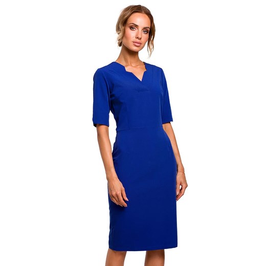 made of emotion Sukienka w kolorze niebieskim XL okazyjna cena Limango Polska