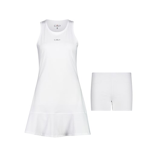 CMP Sukienka sportowa 2w1 w kolorze białym 40 Limango Polska okazyjna cena