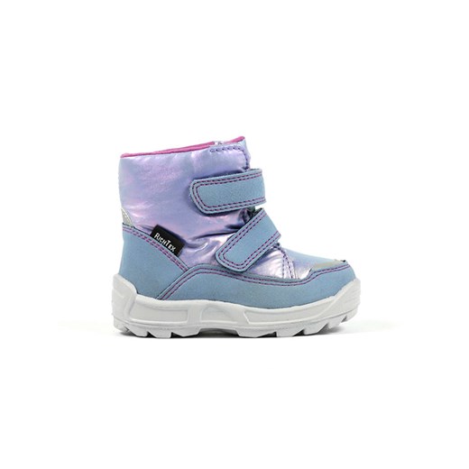 Richter Shoes Botki zimowe w kolorze jasnoróżowo-błękitnym ze sklepu Limango Polska w kategorii Buty zimowe dziecięce - zdjęcie 163695871