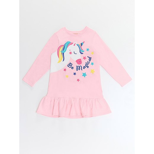 Denokids Sukienka w kolorze jasnoróżowym Denokids 116 Limango Polska promocyjna cena