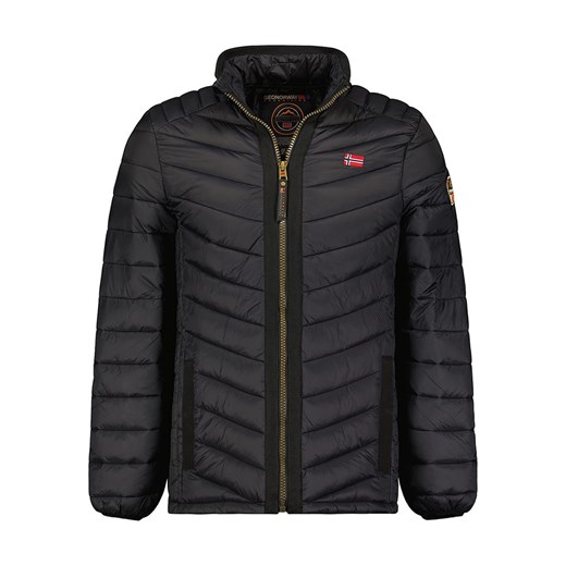 Geographical Norway Kurtka pikowana &quot;Carliti&quot; w kolorze czarnym ze sklepu Limango Polska w kategorii Kurtki męskie - zdjęcie 163701383