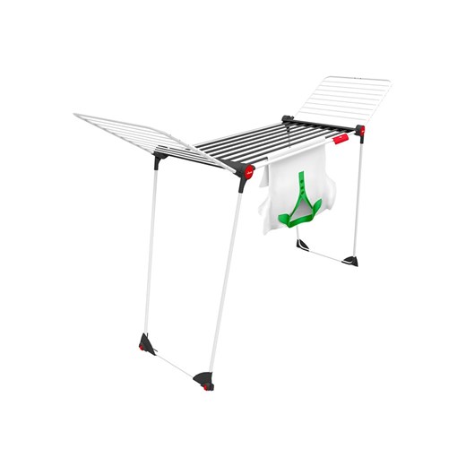 Vileda Suszarka &quot;Soft care&quot; w kolorze biało-czarnym na pranie - 215 x 128 x 56 cm ze sklepu Limango Polska w kategorii Łazienka - zdjęcie 163704331
