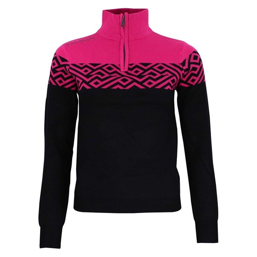 Peak Mountain Sweter w kolorze różowo-czarnym ze sklepu Limango Polska w kategorii Swetry damskie - zdjęcie 163705744