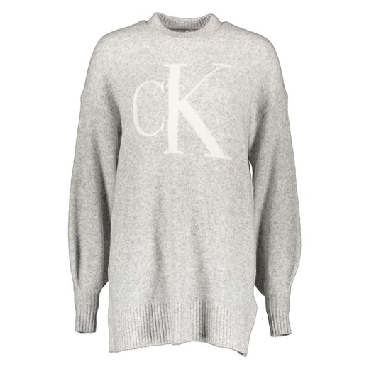 Calvin Klein Sweter w kolorze jasnoszarym Calvin Klein M wyprzedaż Limango Polska
