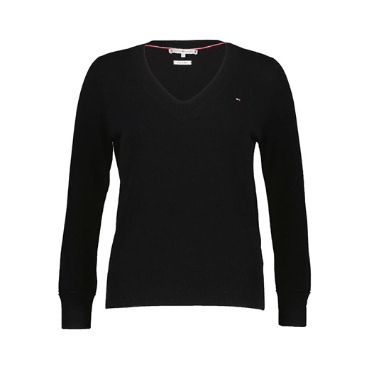 Tommy Hilfiger Wełniany sweter w kolorze czarnym Tommy Hilfiger S promocja Limango Polska