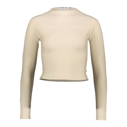 Calvin Klein Koszulka w kolorze kremowym ze sklepu Limango Polska w kategorii Bluzki damskie - zdjęcie 163713454