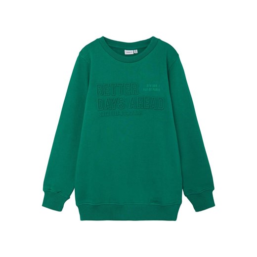 name it Bluza &quot;Sajasper&quot; w kolorze zielonym ze sklepu Limango Polska w kategorii Bluzy chłopięce - zdjęcie 163713474