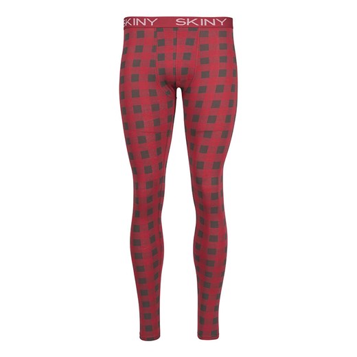 Skiny Spodnie piżamowe w kolorze czerwonym Skiny XL wyprzedaż Limango Polska