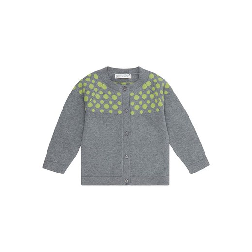 Sense Organics Kardigan w kolorze szarym ze wzorem ze sklepu Limango Polska w kategorii Swetry dziewczęce - zdjęcie 163717930