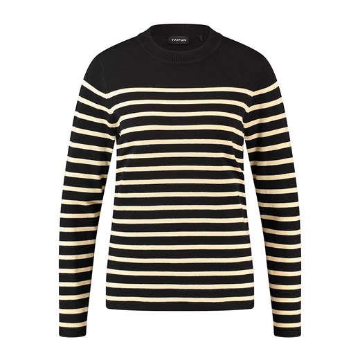 TAIFUN Sweter w kolorze czarno-żółtym Taifun 42 okazyjna cena Limango Polska