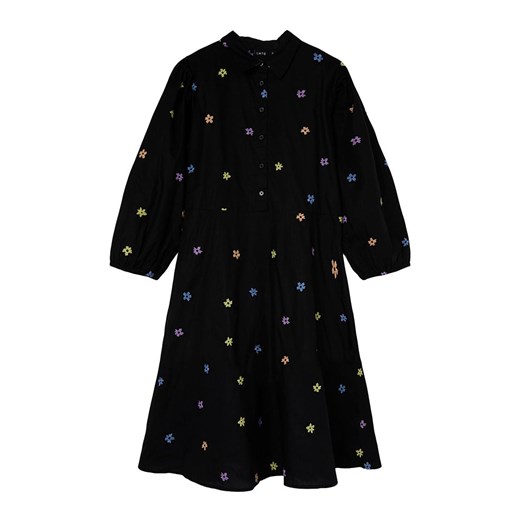 LMTD Sukienka w kolorze czarnym ze wzorem ze sklepu Limango Polska w kategorii Sukienki dziewczęce - zdjęcie 163721253