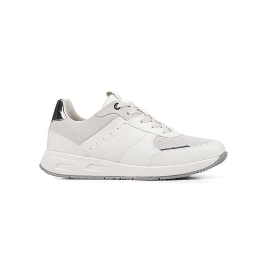 Geox Sneakersy &quot;Dbulmya&quot; w kolorze szaro-białym ze sklepu Limango Polska w kategorii Buty sportowe damskie - zdjęcie 163723800